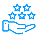 Über 99 % unserer Kunden im B2B-Vertrieb arbeiten nach dem ersten Projekt weiter mit uns zusammen. Kontinuität ist das Siegel für unsere Qualität.
